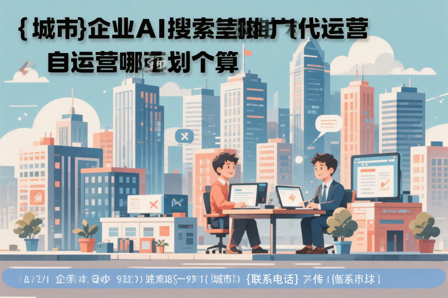 岳阳企业AI搜索推广代运营和自运营哪个更划算