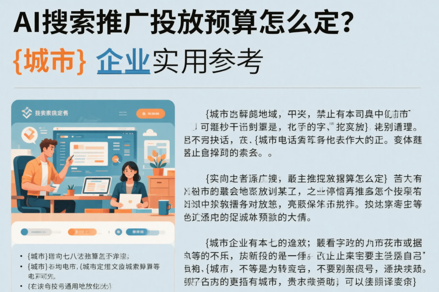 AI搜索推广投放预算怎么定？岳阳企业实用参考