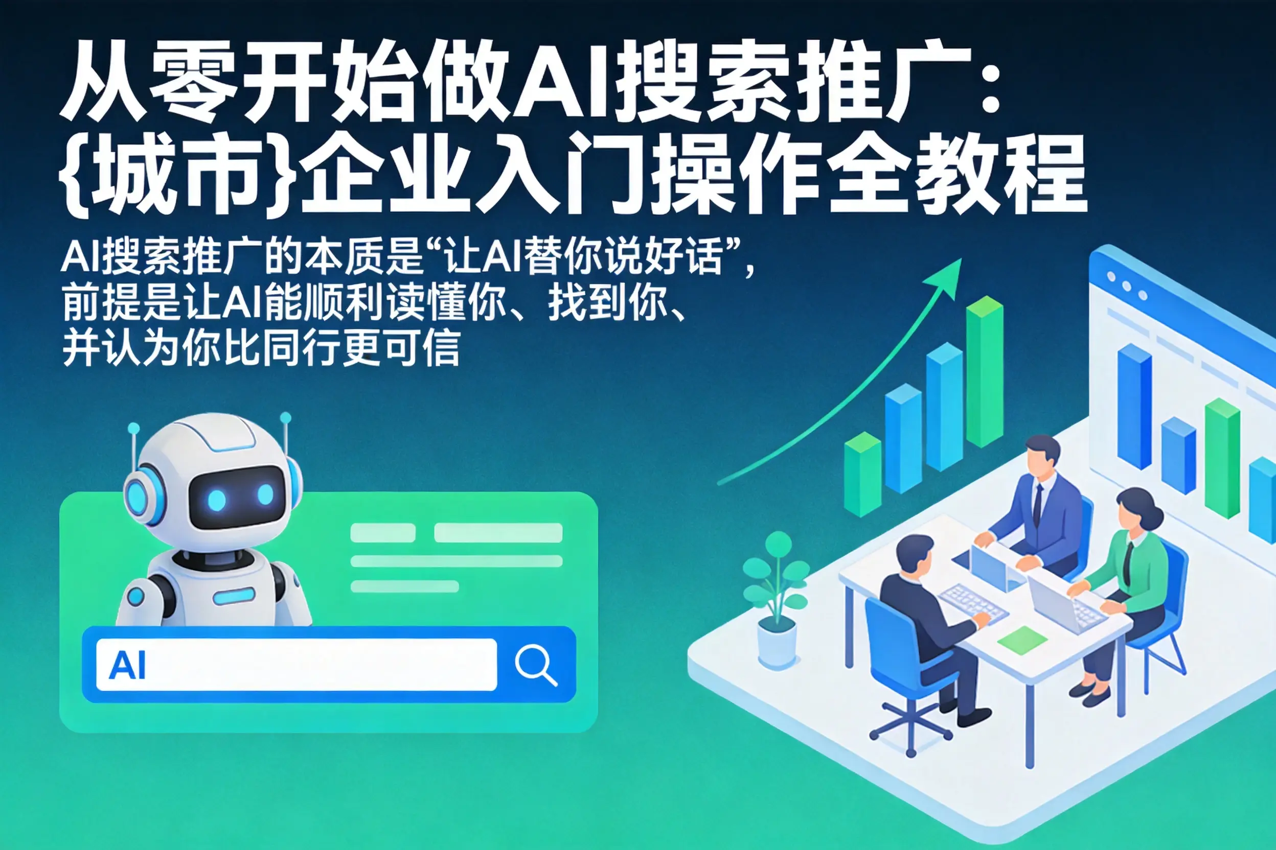 从零开始做AI搜索推广:岳阳企业入门操作全教程