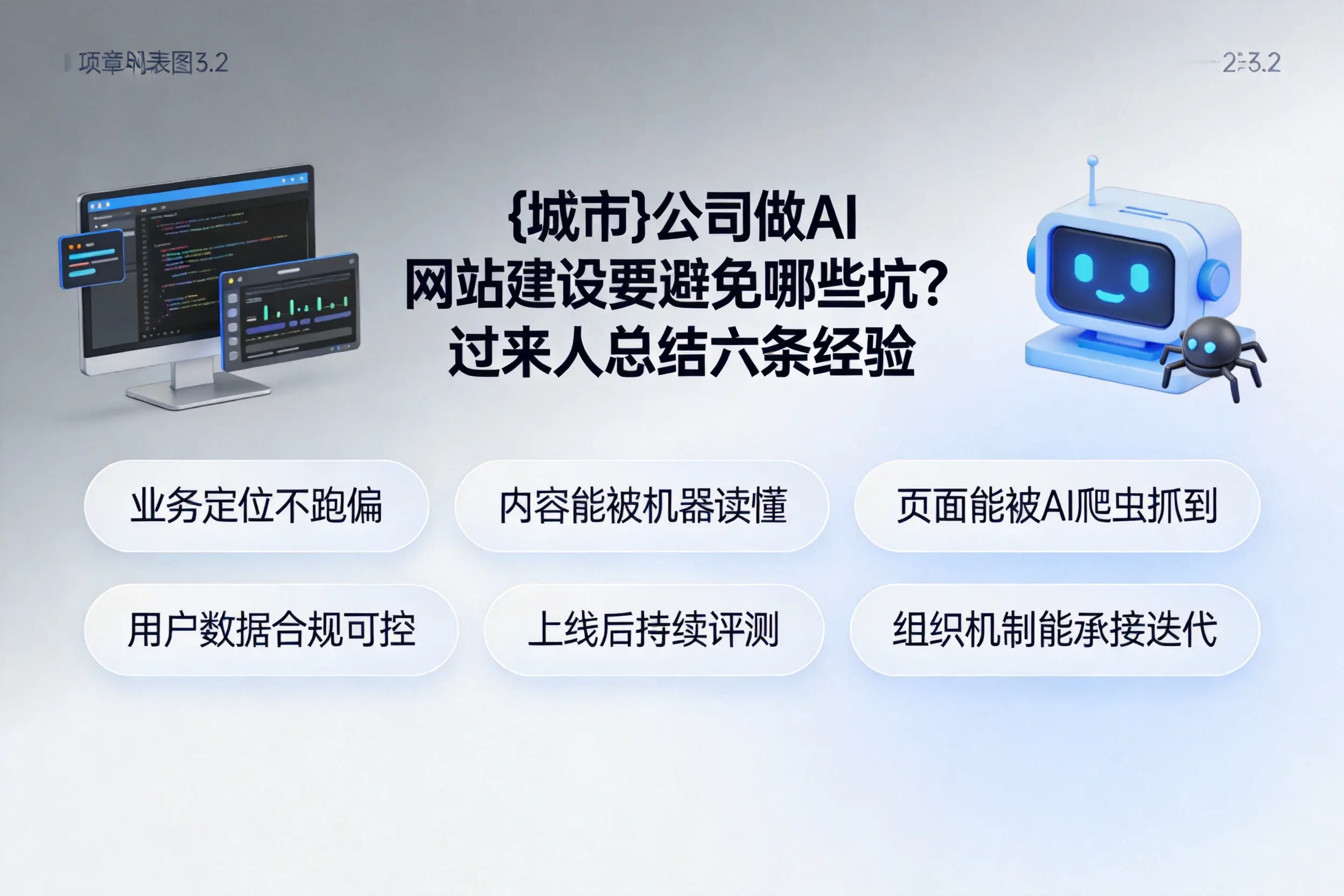 岳阳公司做AI网站建设要避免哪些坑？过来人总结六条经验