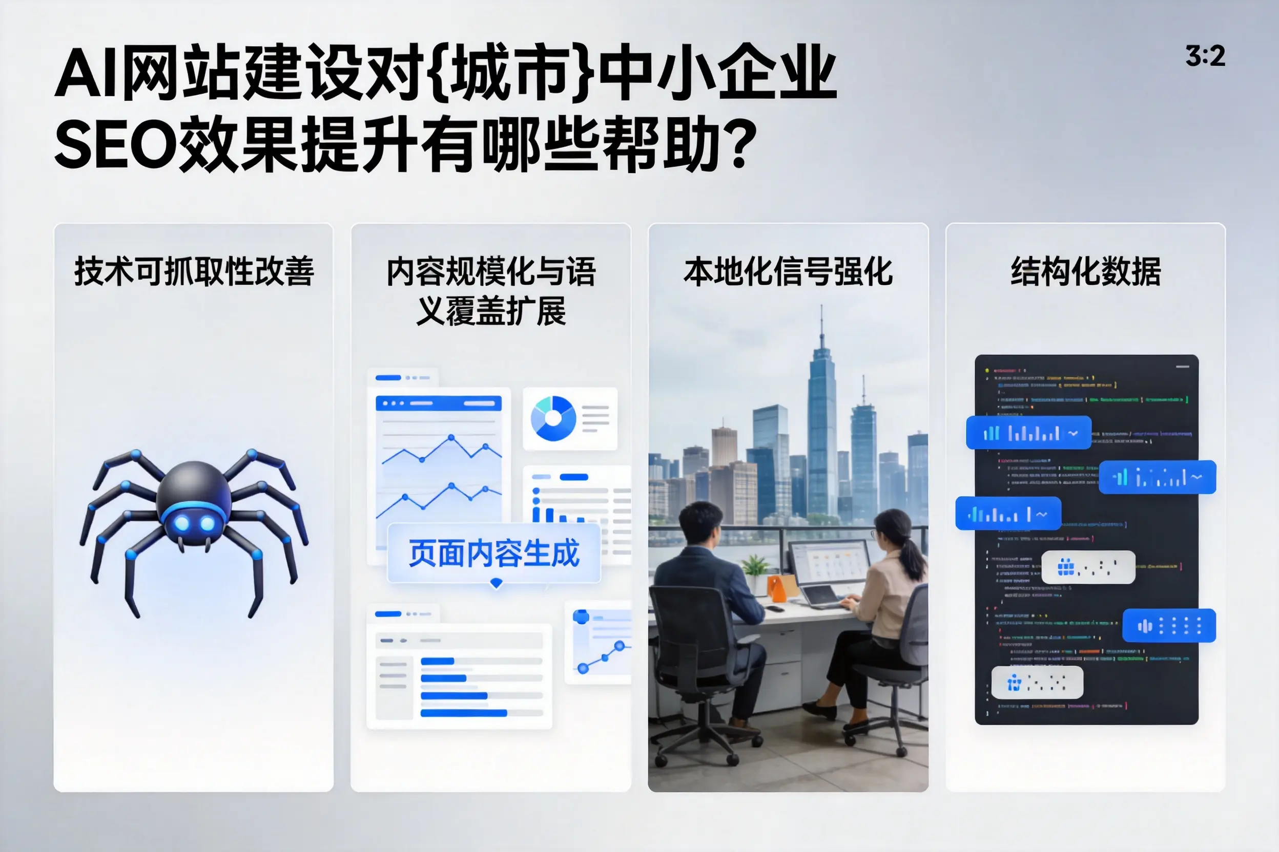 AI网站建设对岳阳中小企业SEO效果提升有哪些帮助?