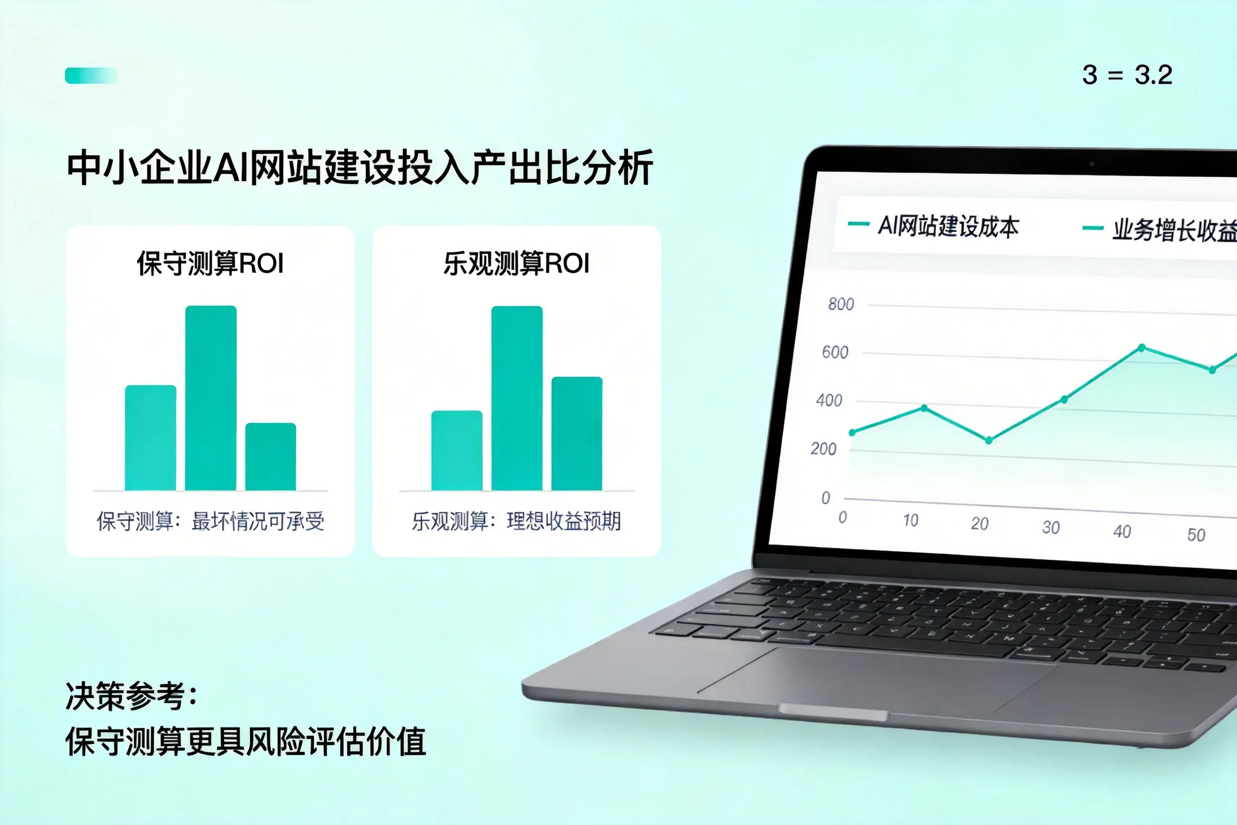 岳阳中小企业AI网站建设投入产出比怎么算?先看这份分析