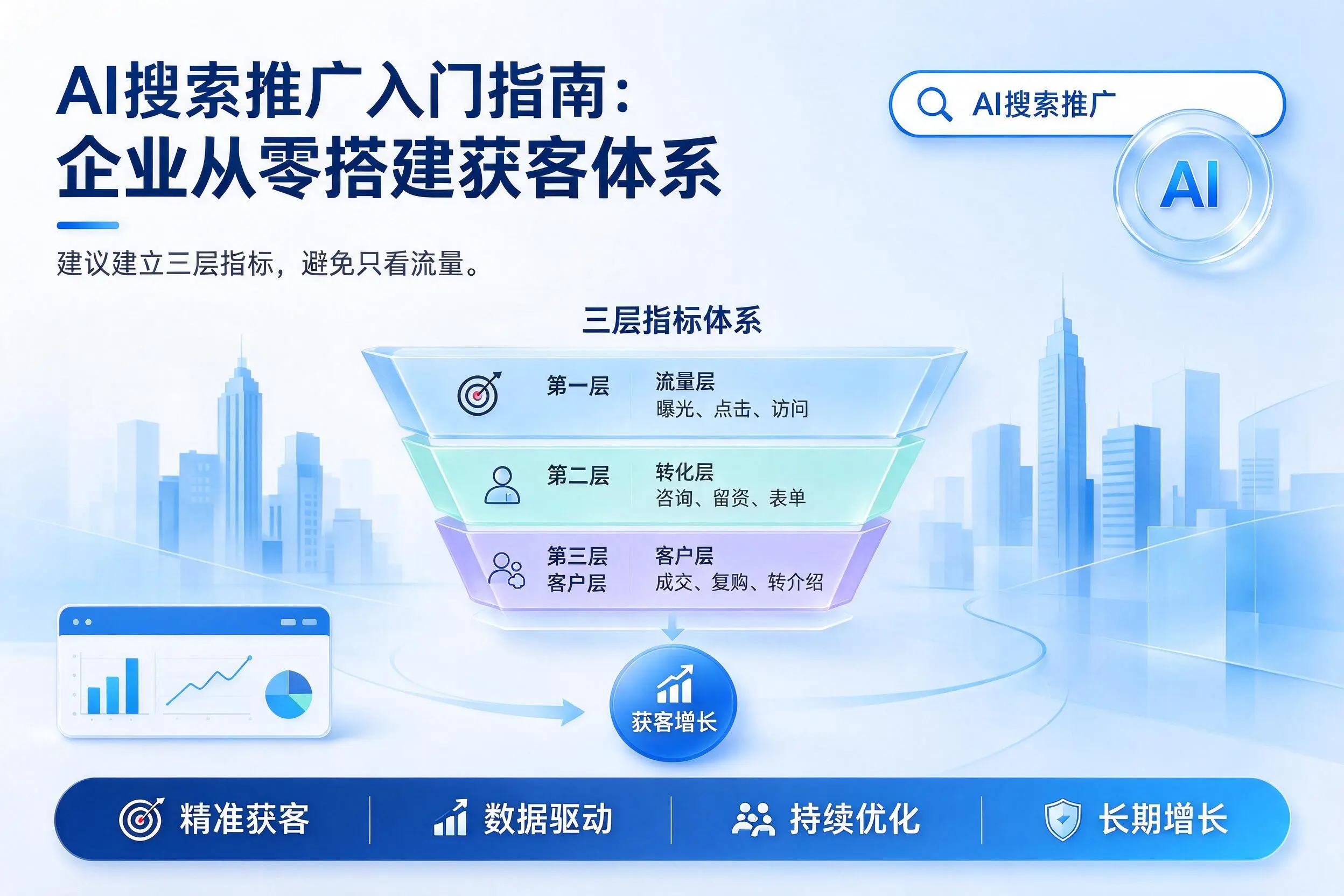 AI搜索推广入门指南：岳阳企业从零搭建获客体系