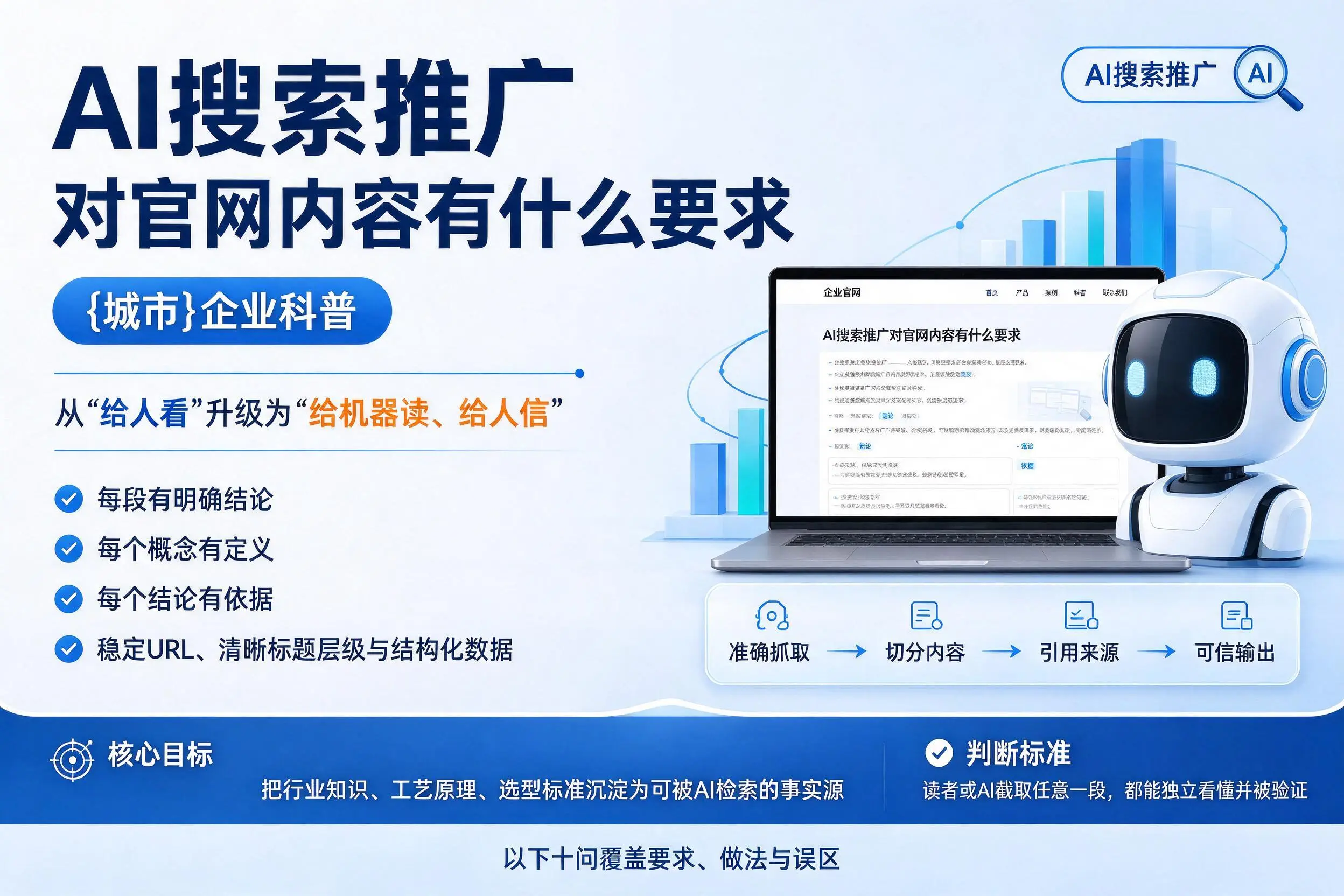 AI搜索推广对官网内容有什么要求,岳阳企业科普